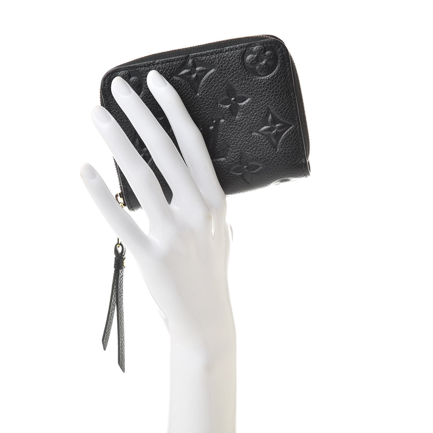 Louis Vuitton Empreinte Zippy Coin Purse Black 2 of 7