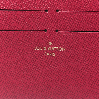 Louis Vuitton Calfskin Pochette Felicie Card Holder Insert Fuchsia 6 of 7