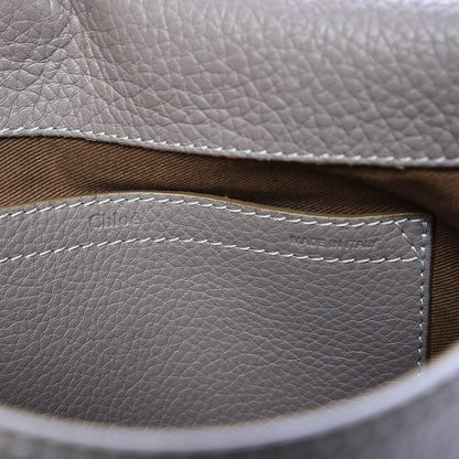 Chloe Calfskin Medium Marcie Round Crossbody Bag Cashmere Grey 6 of 9
