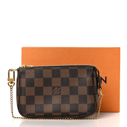 Louis Vuitton Damier Ebene Mini Pochette Accessories 8 of 8