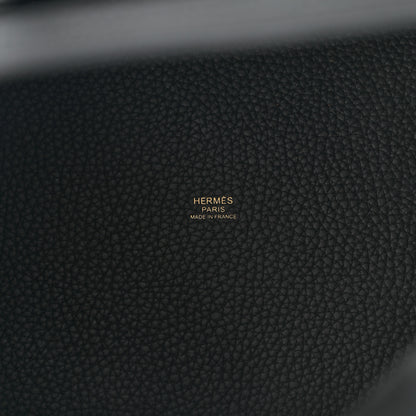Hermes Taurillon Clemence Picotin Lock 22 MM Black 5 of 10