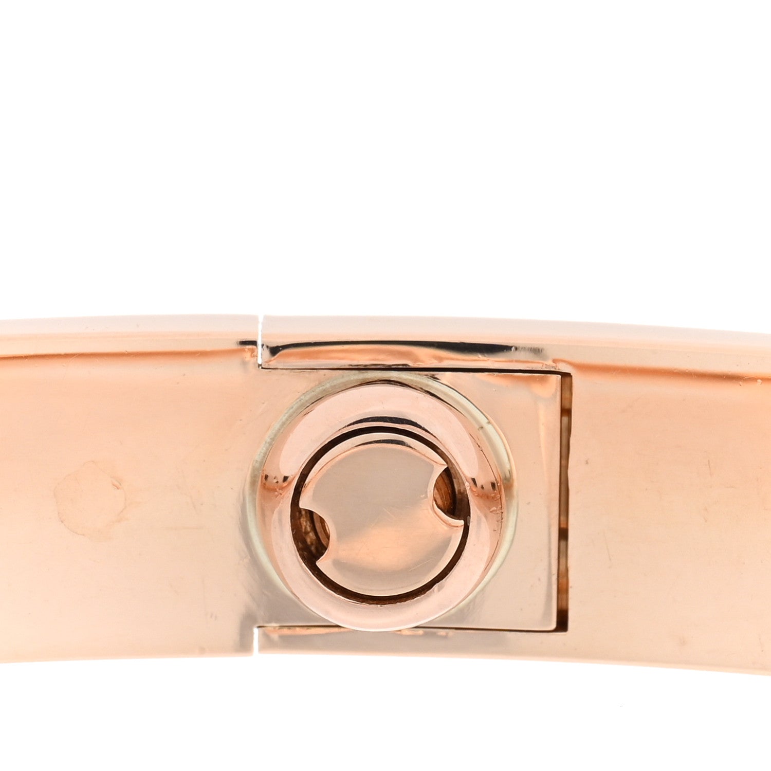 Cartier 18K Pink Gold LOVE Bracelet 17 6 of 8