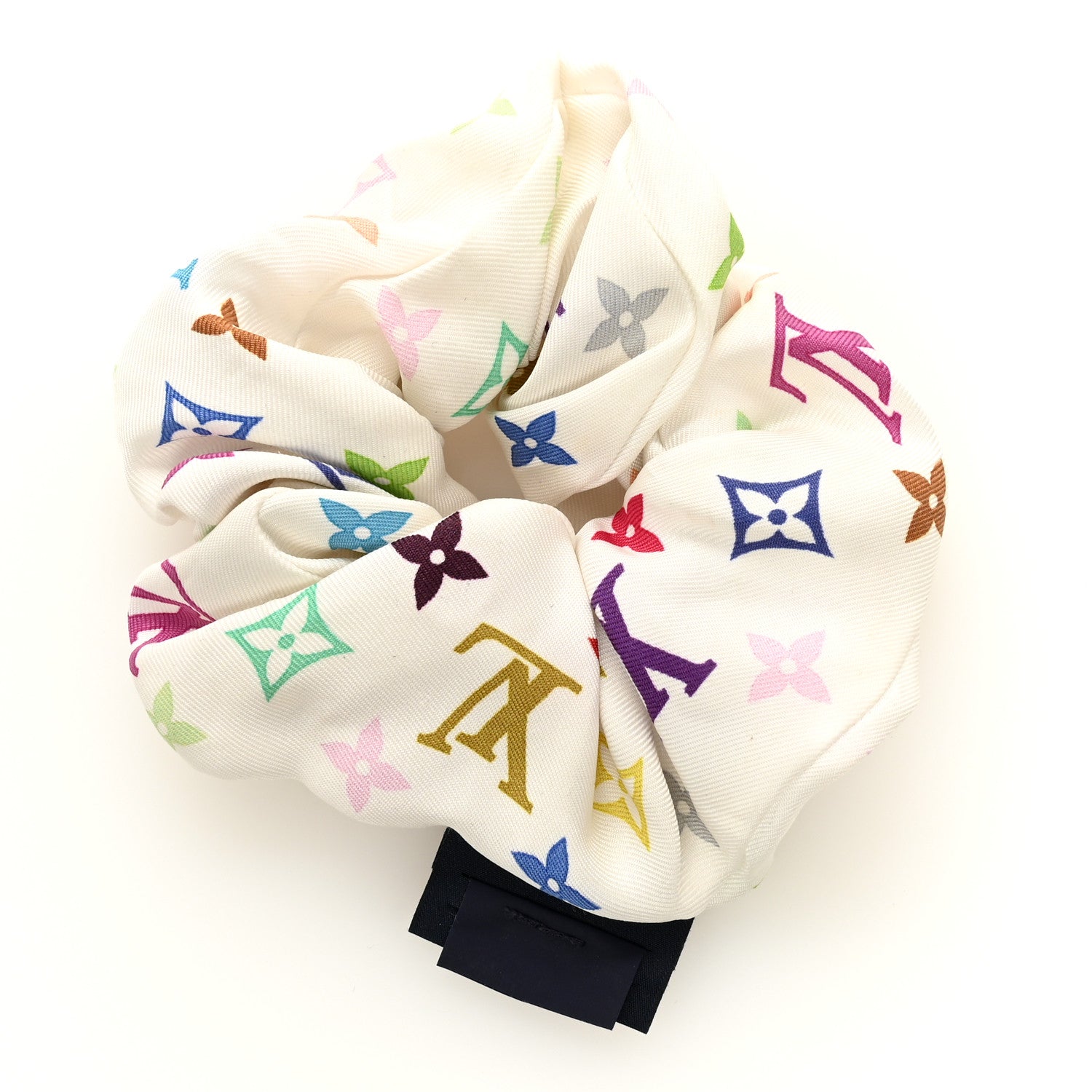 Louis Vuitton LV x TM Monogram Multicolor Chouchou White 2 of 3