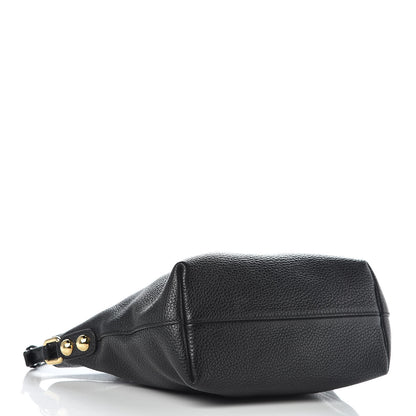 Dolce & Gabbana Pebbled Calfskin Small Tote Black 4 of 9