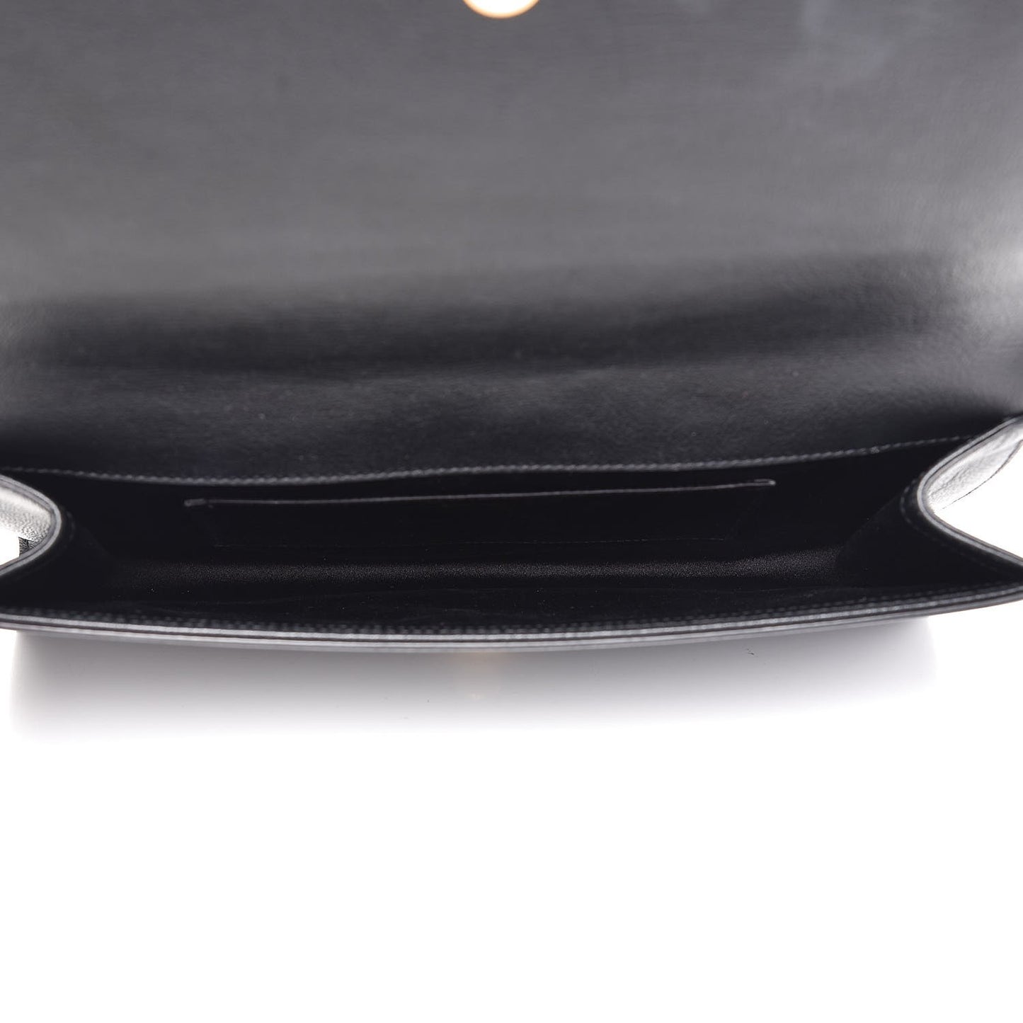 Calfskin Monogram Large Belle De Jour Clutch Black