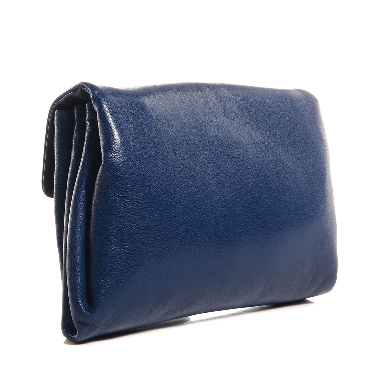 Nappa Intrecciato Cosmetic Case Cobalt