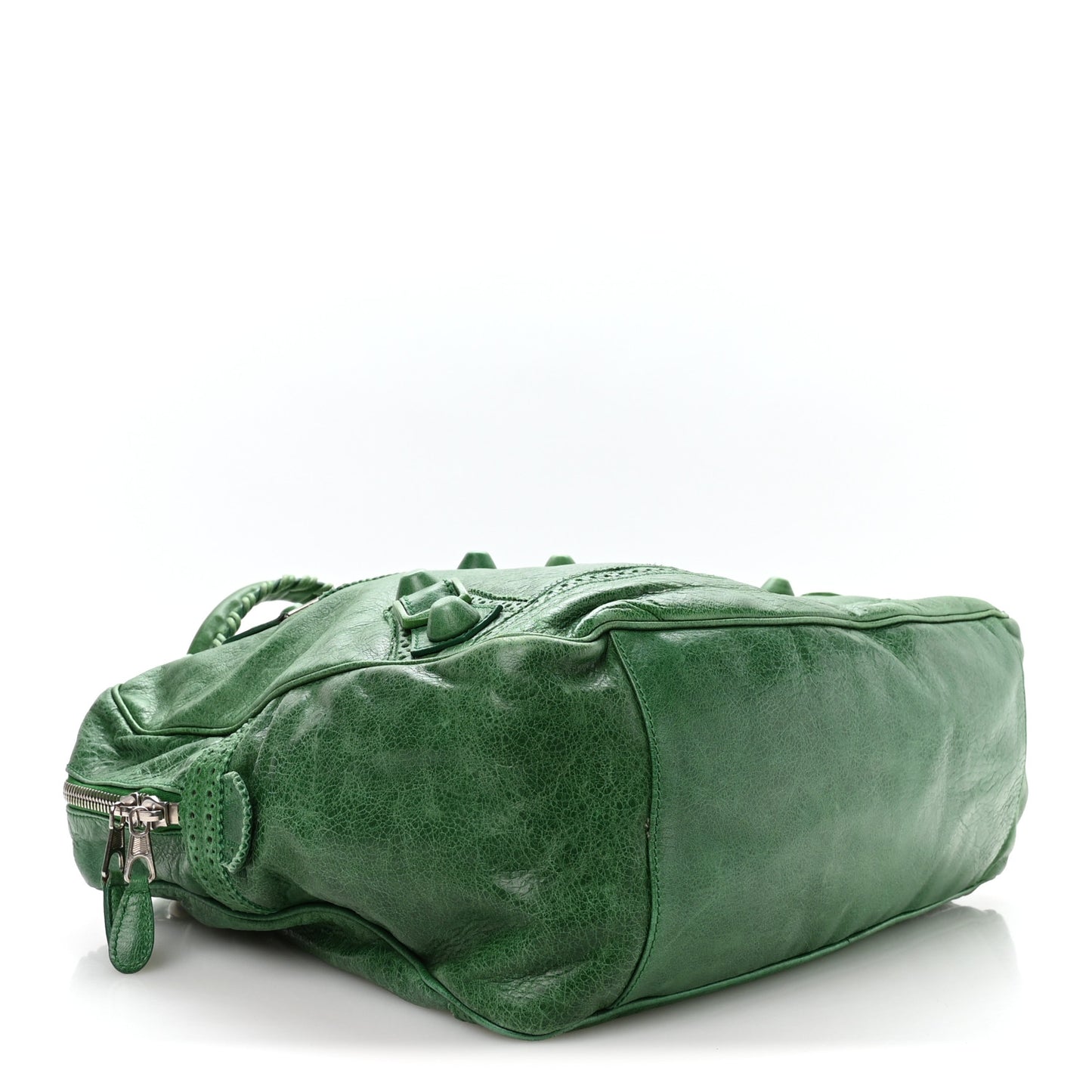 Agneau Giant Brogues Hardware Office Tote Pommier