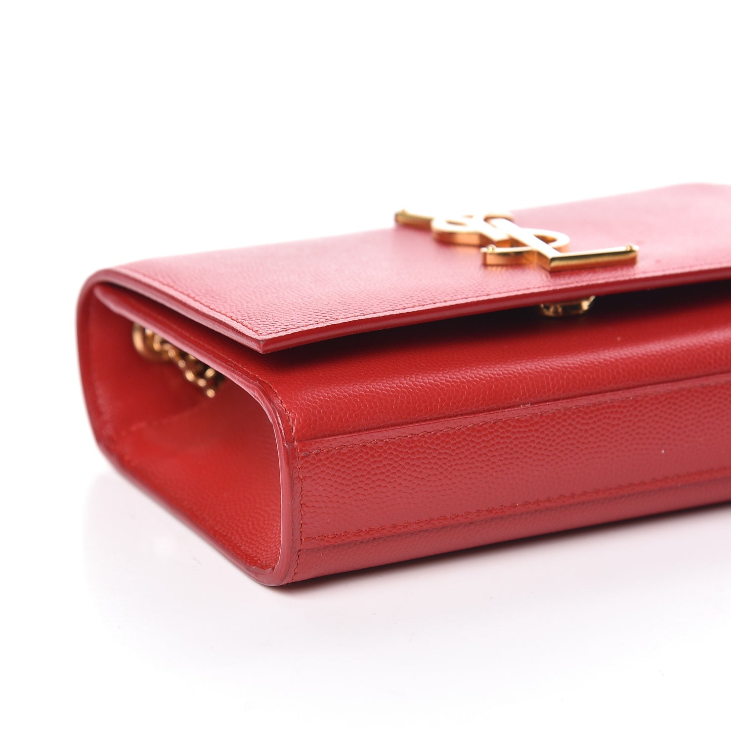 Grain De Poudre Small Monogram Kate Satchel Red