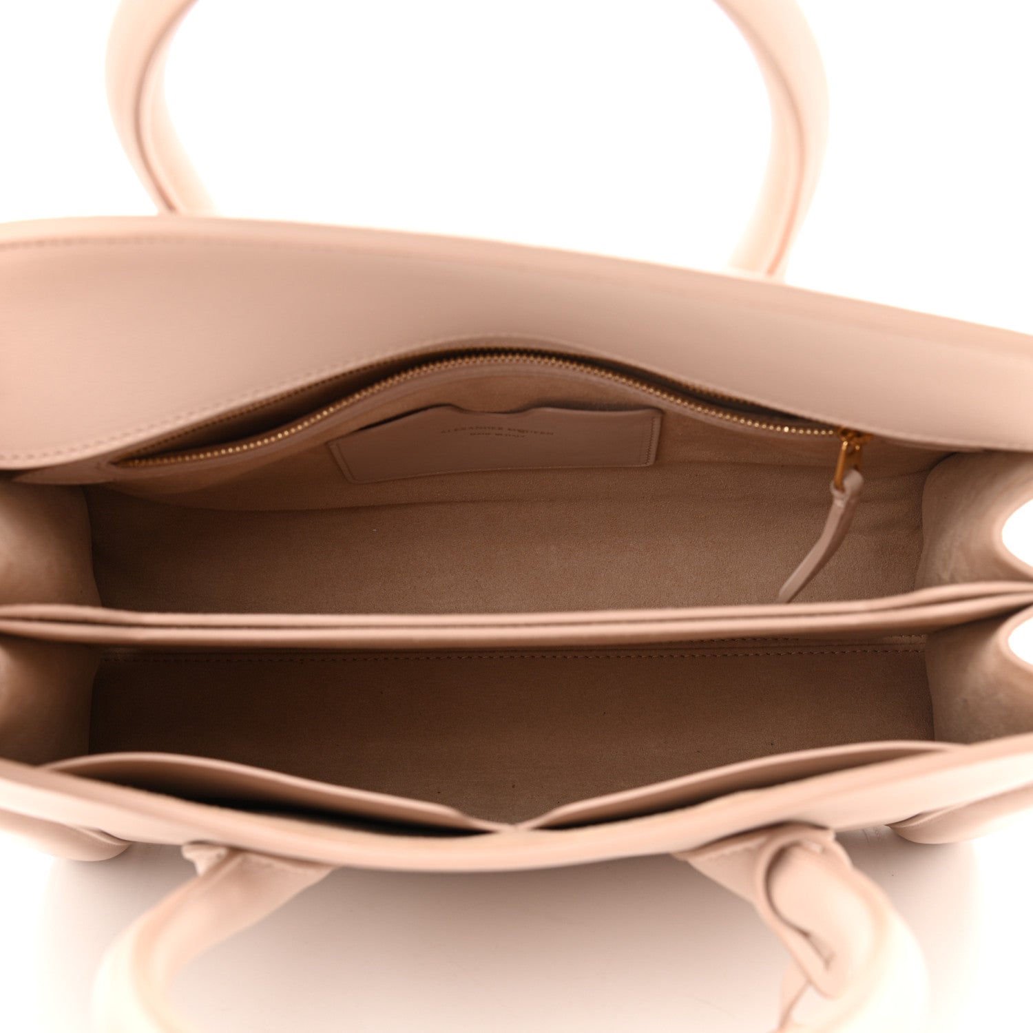 Alexander McQueen Sweet Calfskin Small Heroine 30 Nude 5 of 10