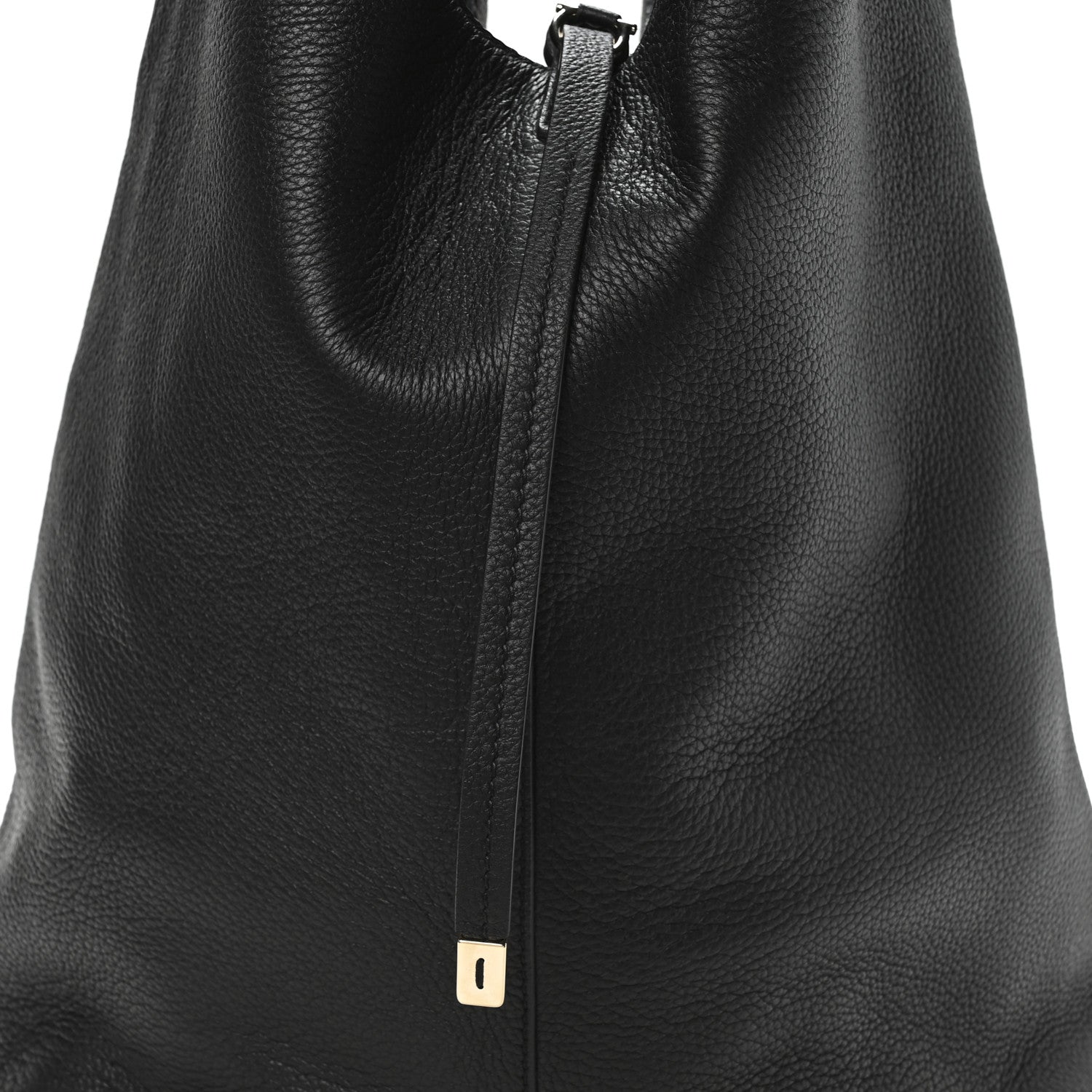 Salvatore Ferragamo Deerskin Sfilata Hobo Black 8 of 10