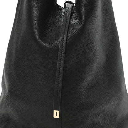 Salvatore Ferragamo Deerskin Sfilata Hobo Black 8 of 10