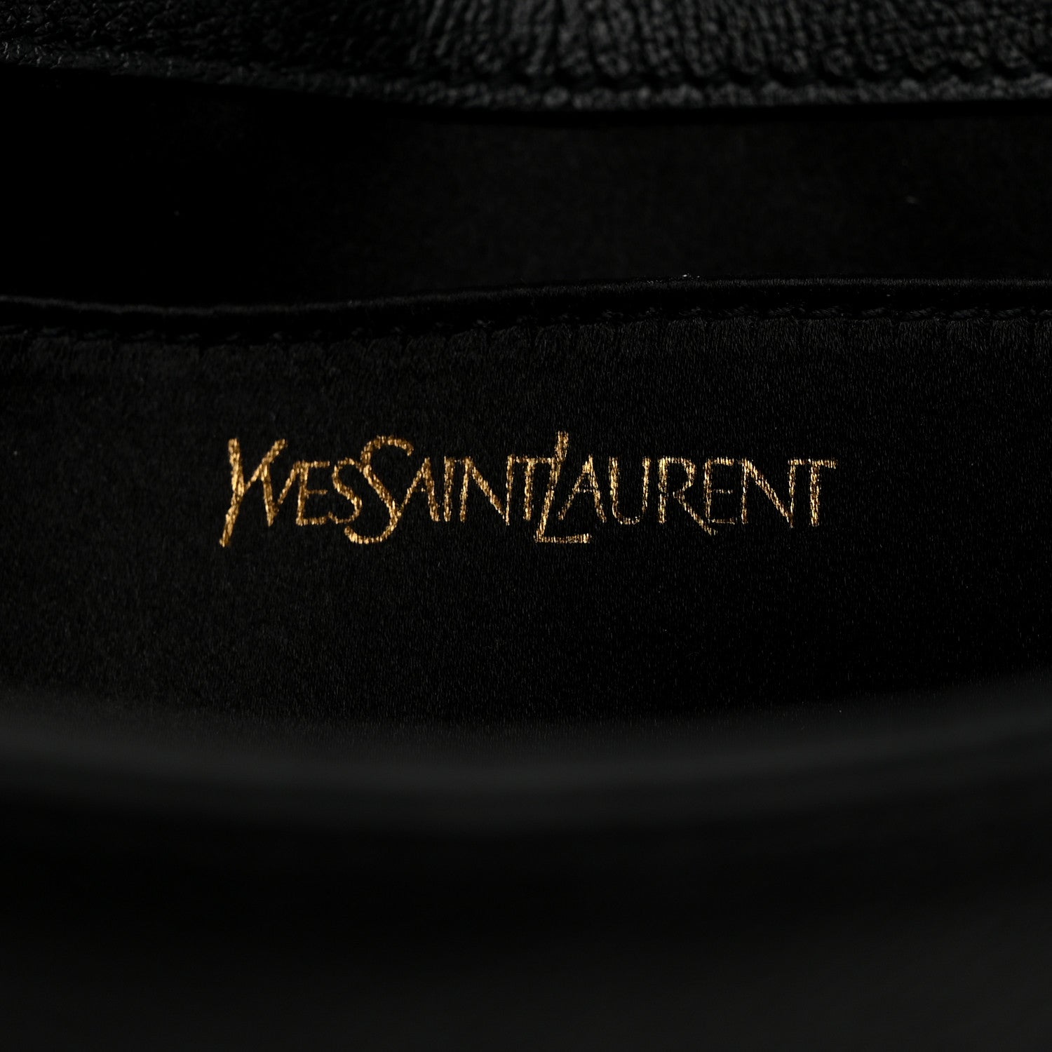 Saint Laurent Goatskin Monogram Large Belle De Jour Clutch Black 6 of 7