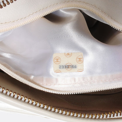 Chanel Lambskin Quilted Tassel Camera Case White 7 of 8