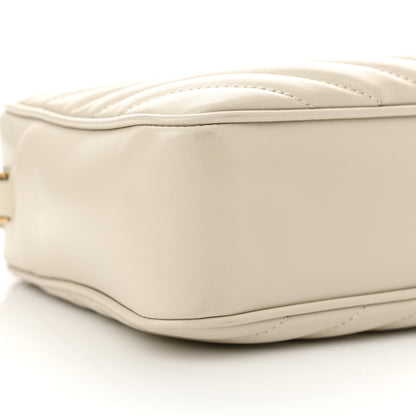 Saint Laurent Calfskin Matelasse Monogram Lou Camera Bag Crema Soft 9 of 11