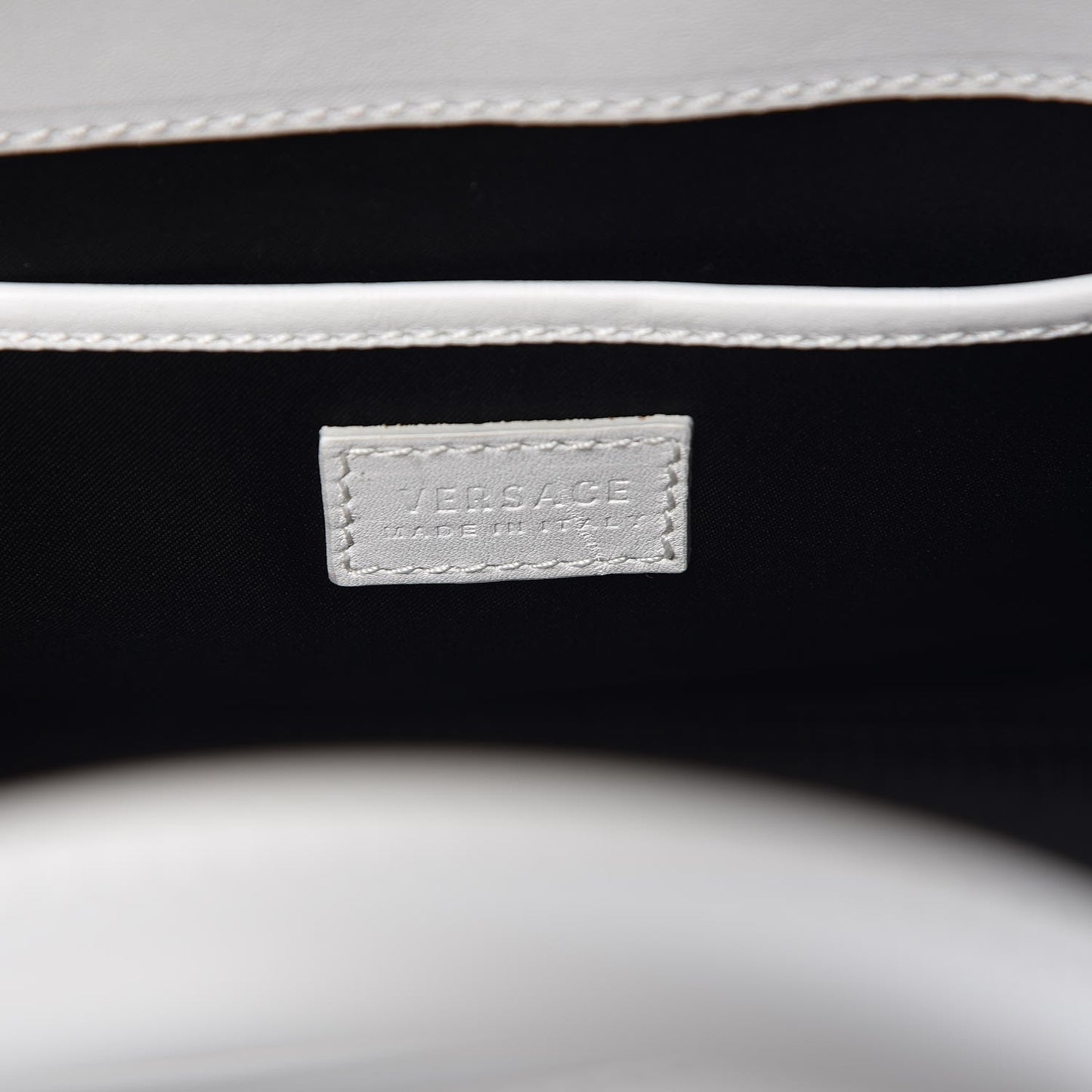 Calfskin Small Signature Bag White