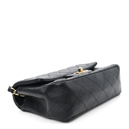 Chanel Lambskin Quilted Mini Rectangular Flap Black 4 of 11