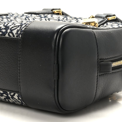Loewe Jacquard Anagram Calfskin Amazona 16 Black 7 of 8