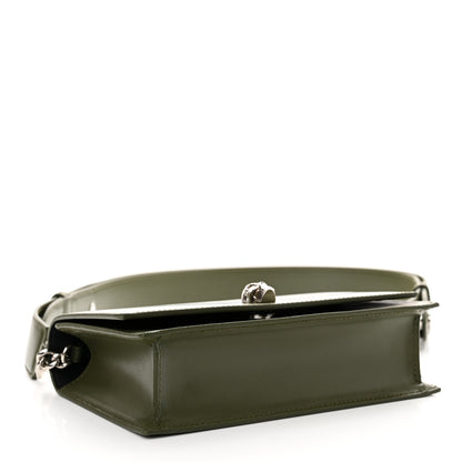 Alexander McQueen Calfskin Skull Crossbody Bag Khaki Green 4 of 13