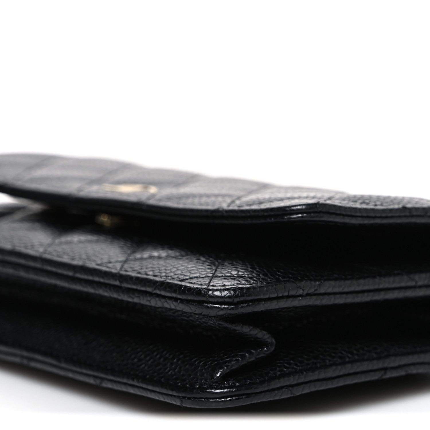 Chanel Caviar Quilted Wallet On Chain WOC Black 11 of 13