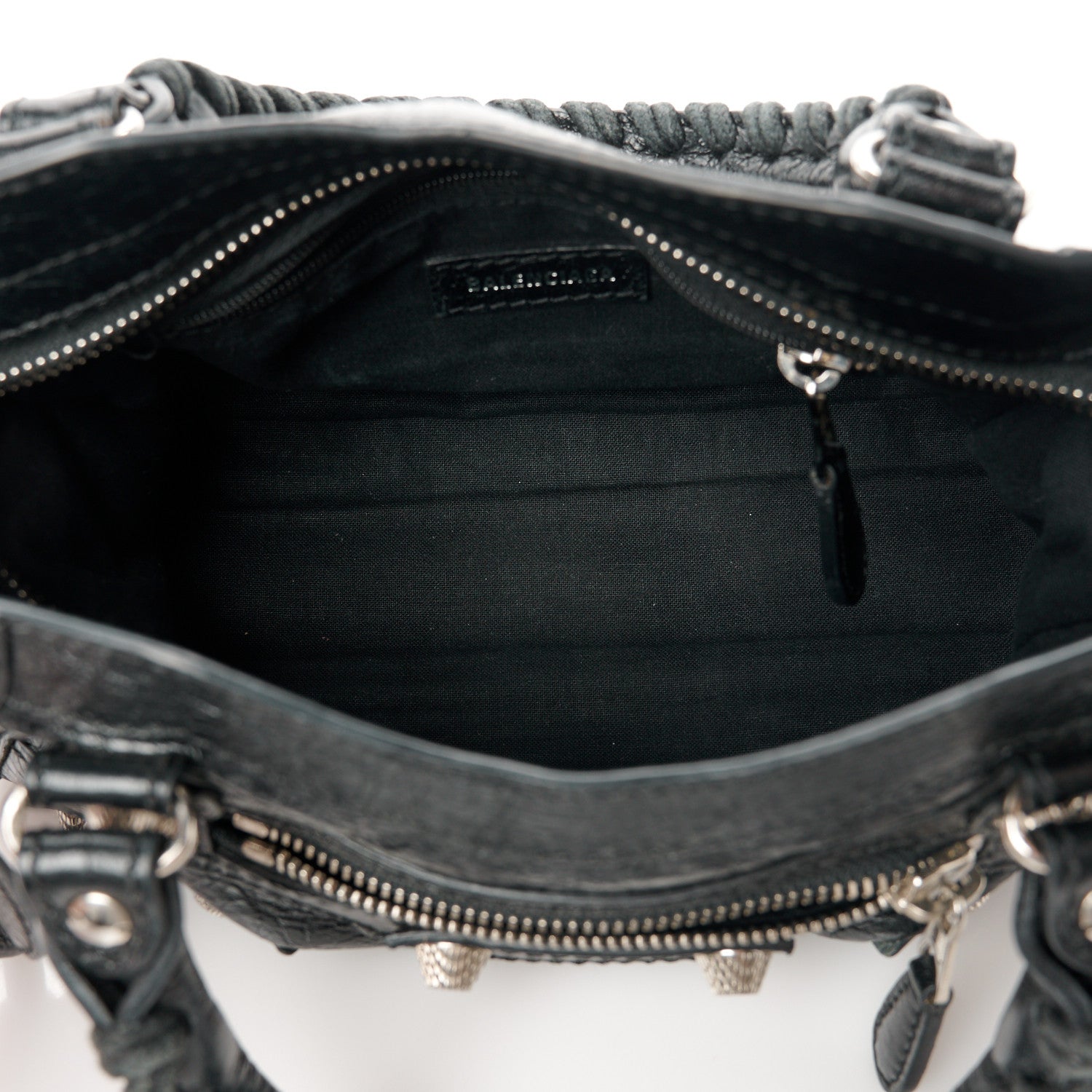 Balenciaga Agneau Giant 12 Silver Hardware Mini City Black 5 of 10