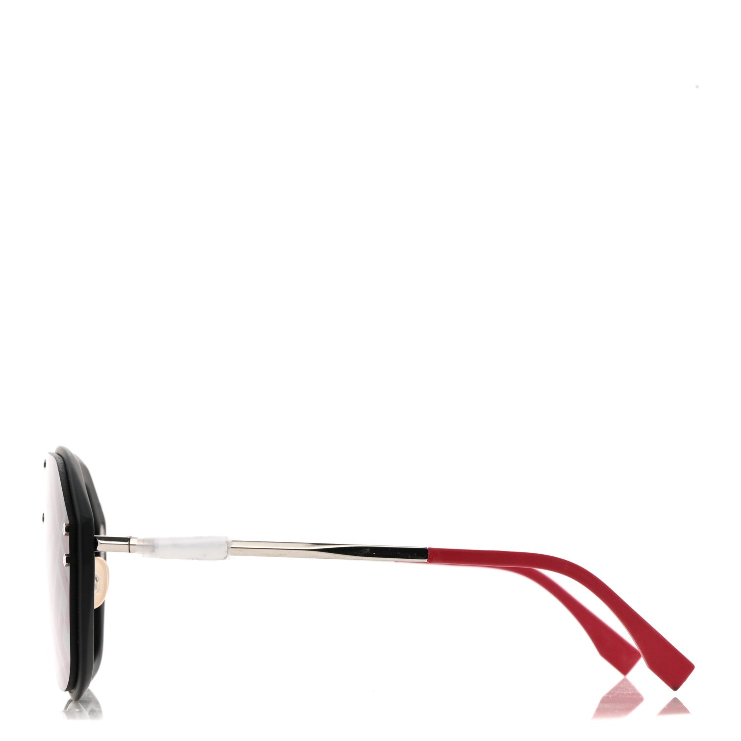 Fendi FF Fabulous Shield Sunglasses FF M0039/G/S Black Red 3 of 7