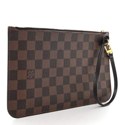 Louis Vuitton Damier Ebene Neverfull MM GM Pochette 3 of 7