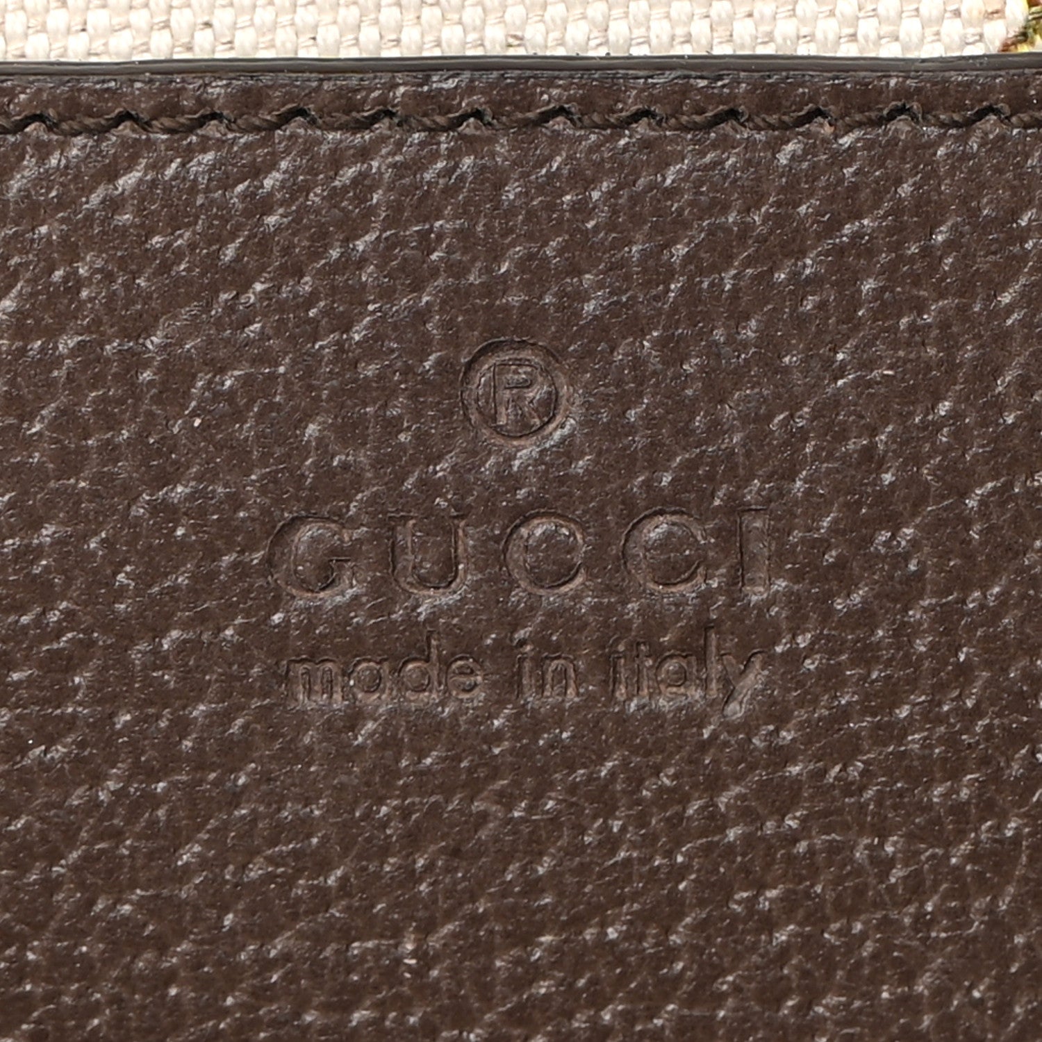 Gucci GG Supreme Monogram Web Neo Vintage Shoulder Bag Beige New Acero Crop 6 of 13