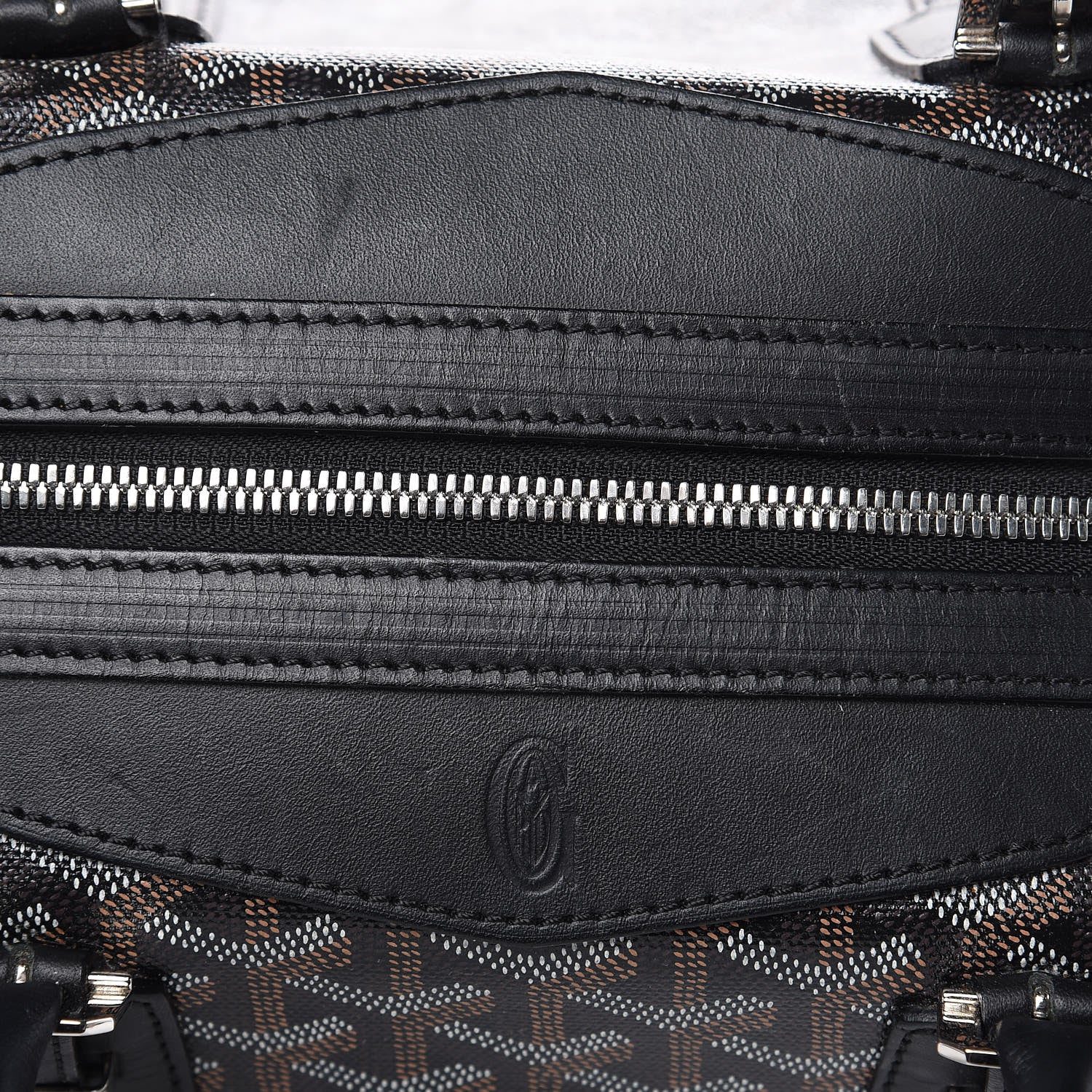 Goyard Goyardine Boeing 30 Black 9 of 15