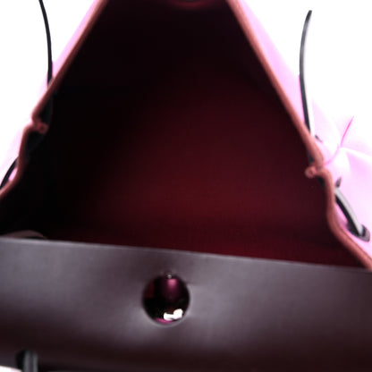 Hermes Toile Officier Vache Hunter Verso Herbag Zip Retourne PM 31 Bubblegum Rubis Rouge Sellier 6 of 17
