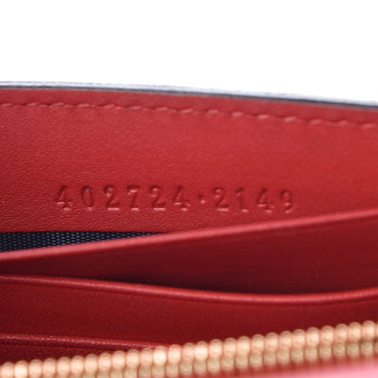 Gucci GG Supreme Monogram Blooms Chain Wallet Blue 7 of 13