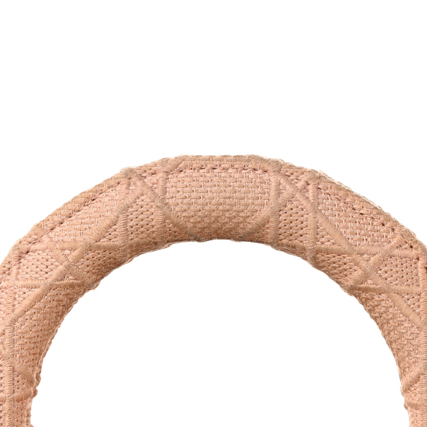 Canvas Embroidered Cannage Medium Lady D-Lite Pink