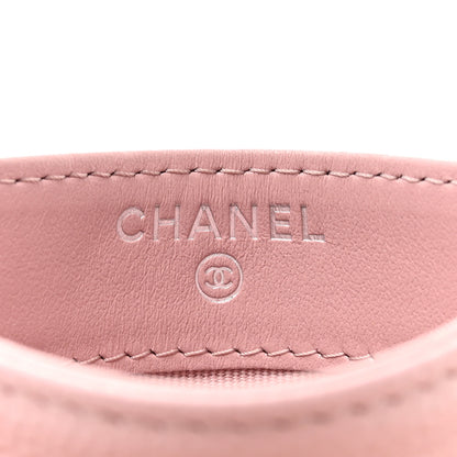 Chanel Caviar Quilted Card Holder Light Pink 6 of 8