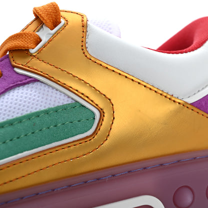 Christian Louboutin Calfskin Suede Spike Astroloubi Donna Low Top Sneakers 40.5 Kismet Supernova 12 of 12