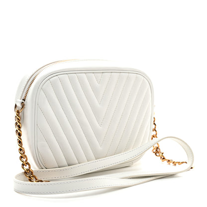 Louis Vuitton Calfskin New Wave Camera Bag White 2 of 9