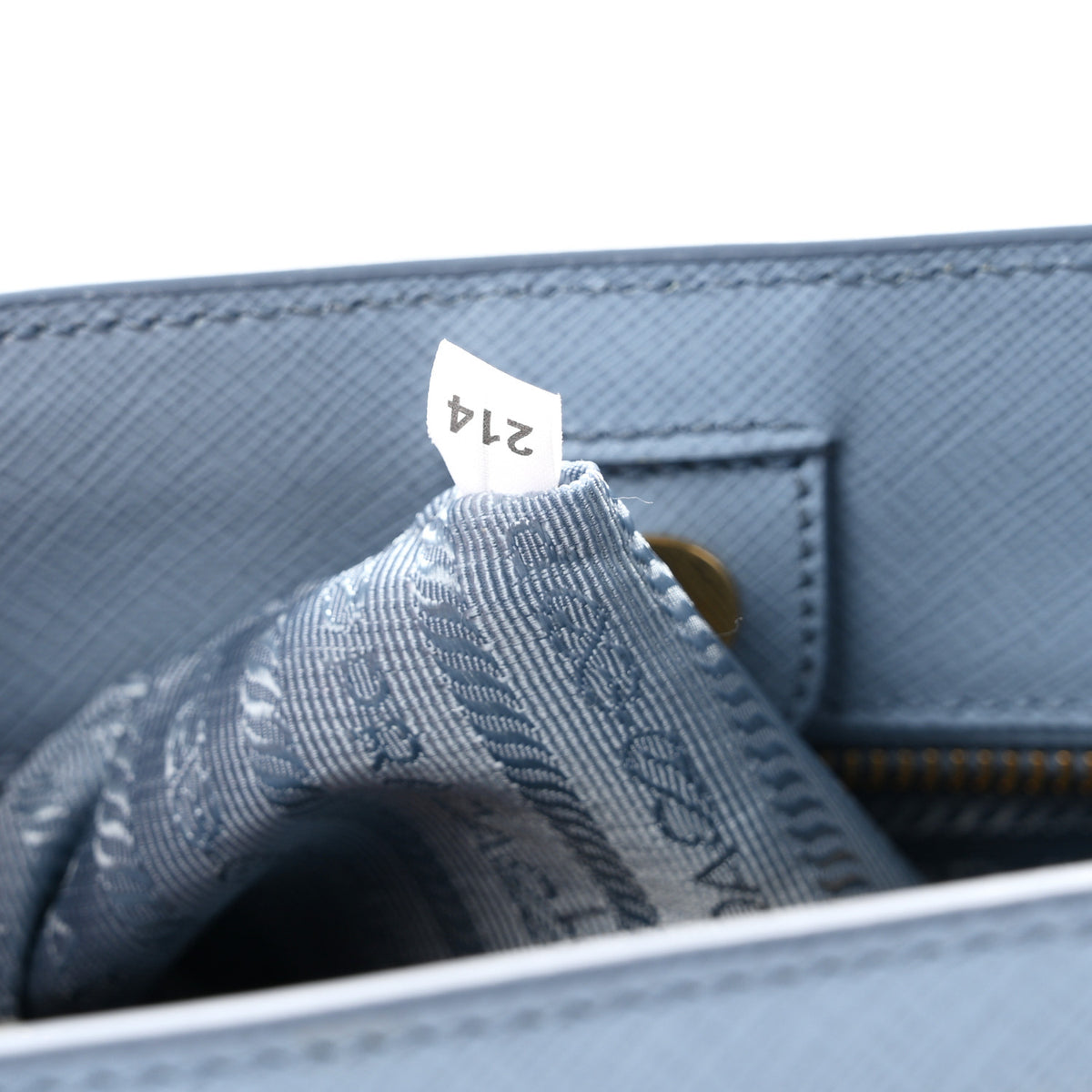 Prada Saffiano Lux Medium Tote Astrale 7 of 10