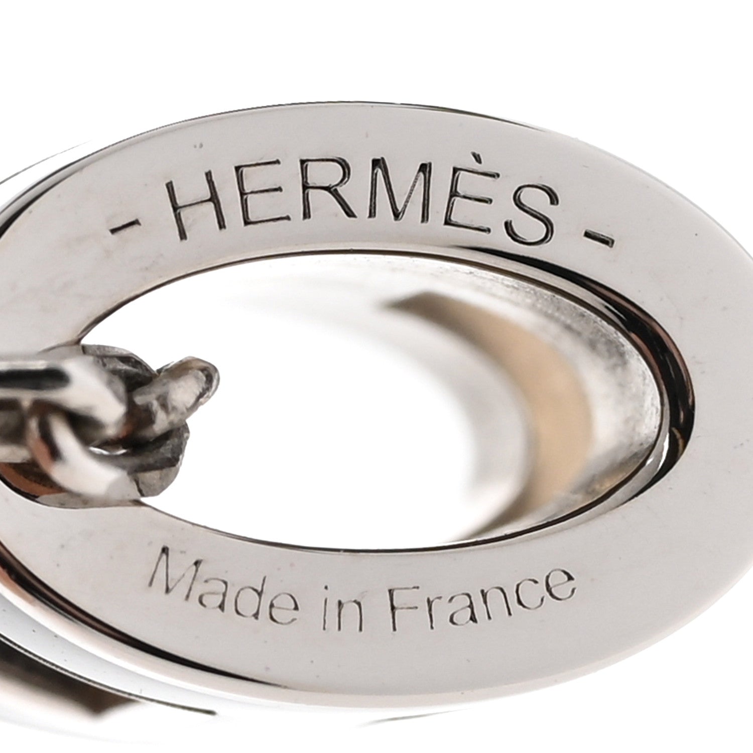 Hermes Lacquered Palladium Mini Pop H Pendant Necklace Black 6 of 8