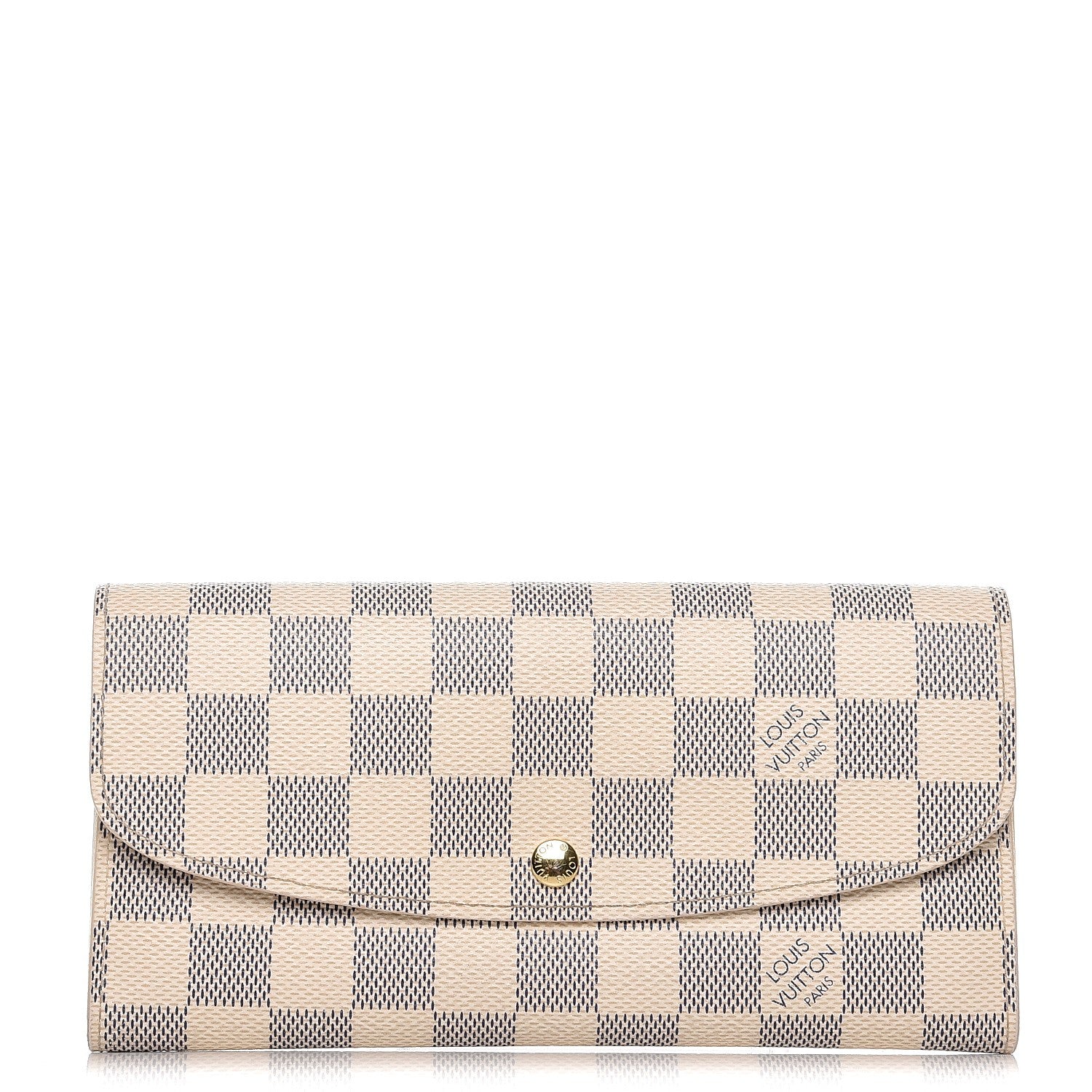 Louis Vuitton Damier Azur Emilie Wallet 1 of 9