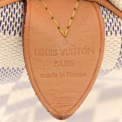 Louis Vuitton Damier Azur Speedy 30 6 of 17