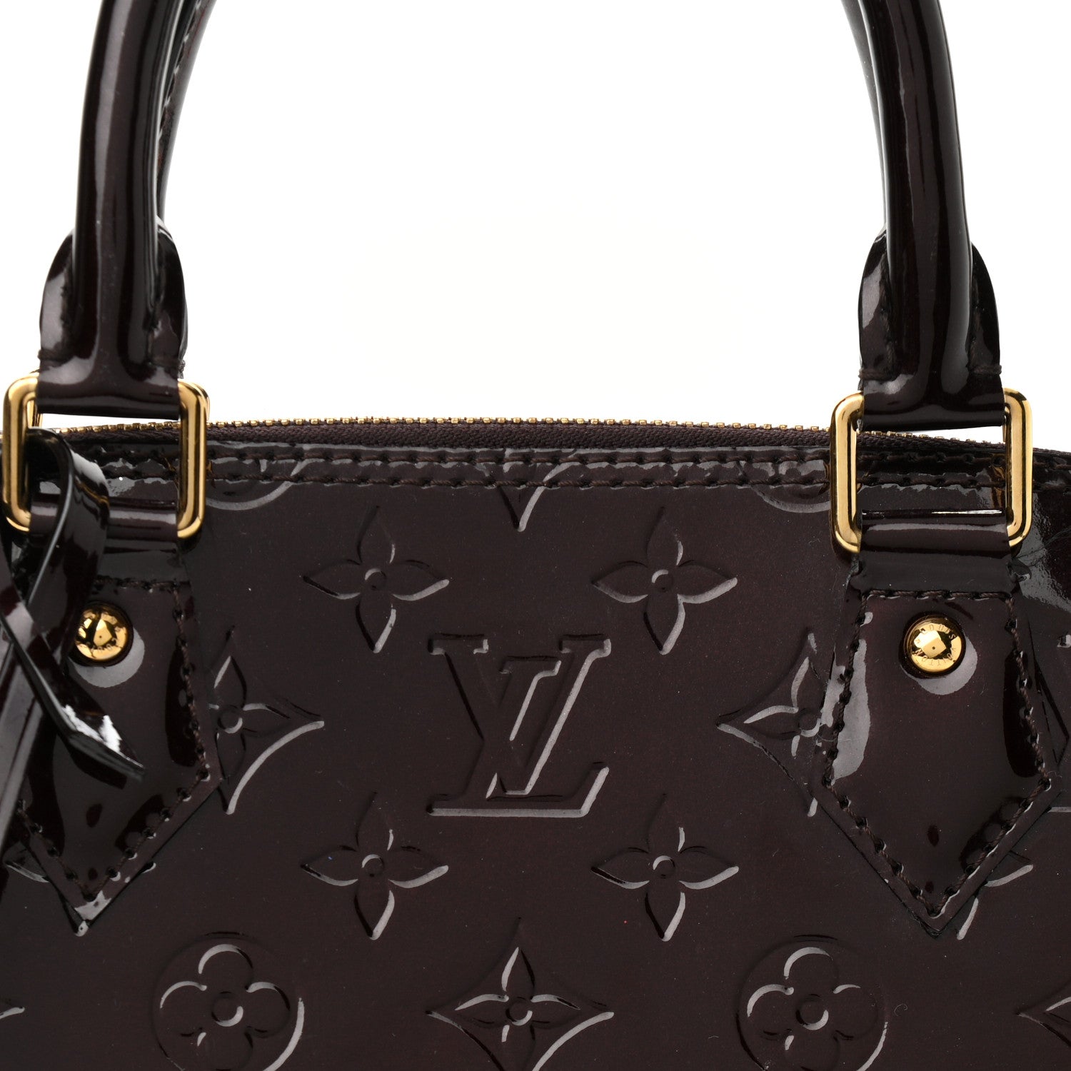 Louis Vuitton Vernis Alma PM Amarante 7 of 10