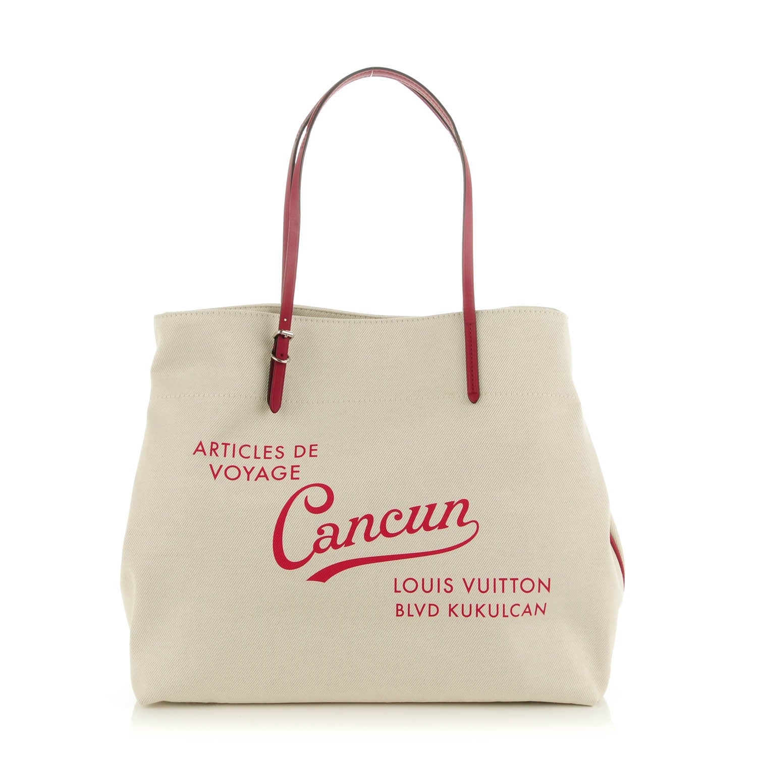 Louis Vuitton Articles de Voyage Cancun Cabas GM Fuchsia 1 of 7