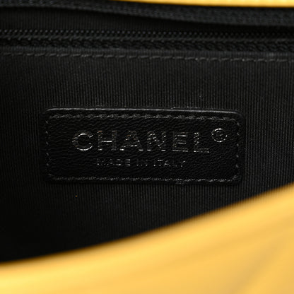 Chanel Lambskin Plexiglass Quilted Small Cuba Color Flap Yellow Multicolor 6 of 10