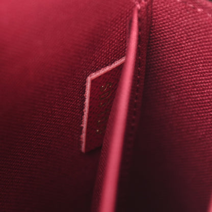Louis Vuitton Monogram Pochette Felicie Chain Wallet Fuchsia 7 of 11
