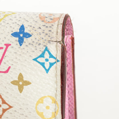 Louis Vuitton Monogram Multicolor Insolite Wallet White Litchi 10 of 10