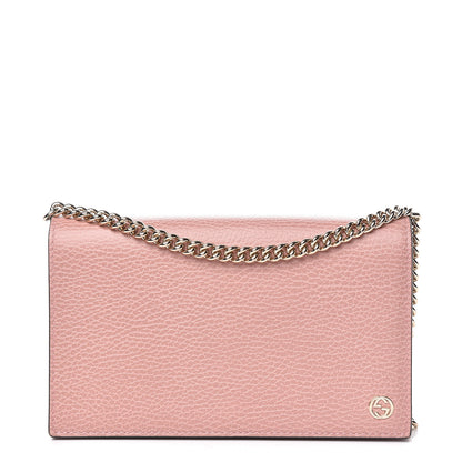 Gucci Dollar Calfskin Medium Betty Chain Wallet Soft Pink 1 of 10