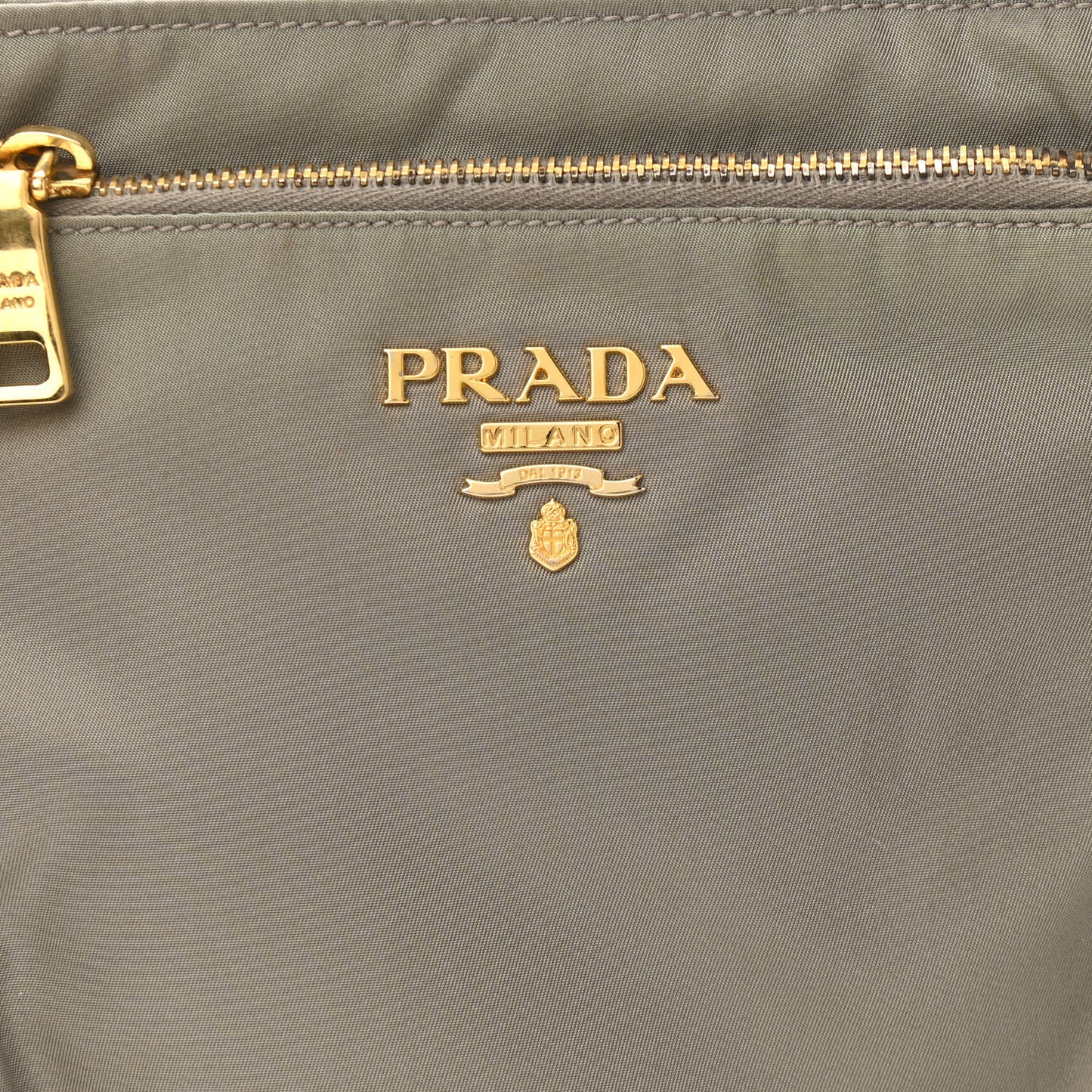 Tessuto Nylon Saffiano Crossbody Bag Green