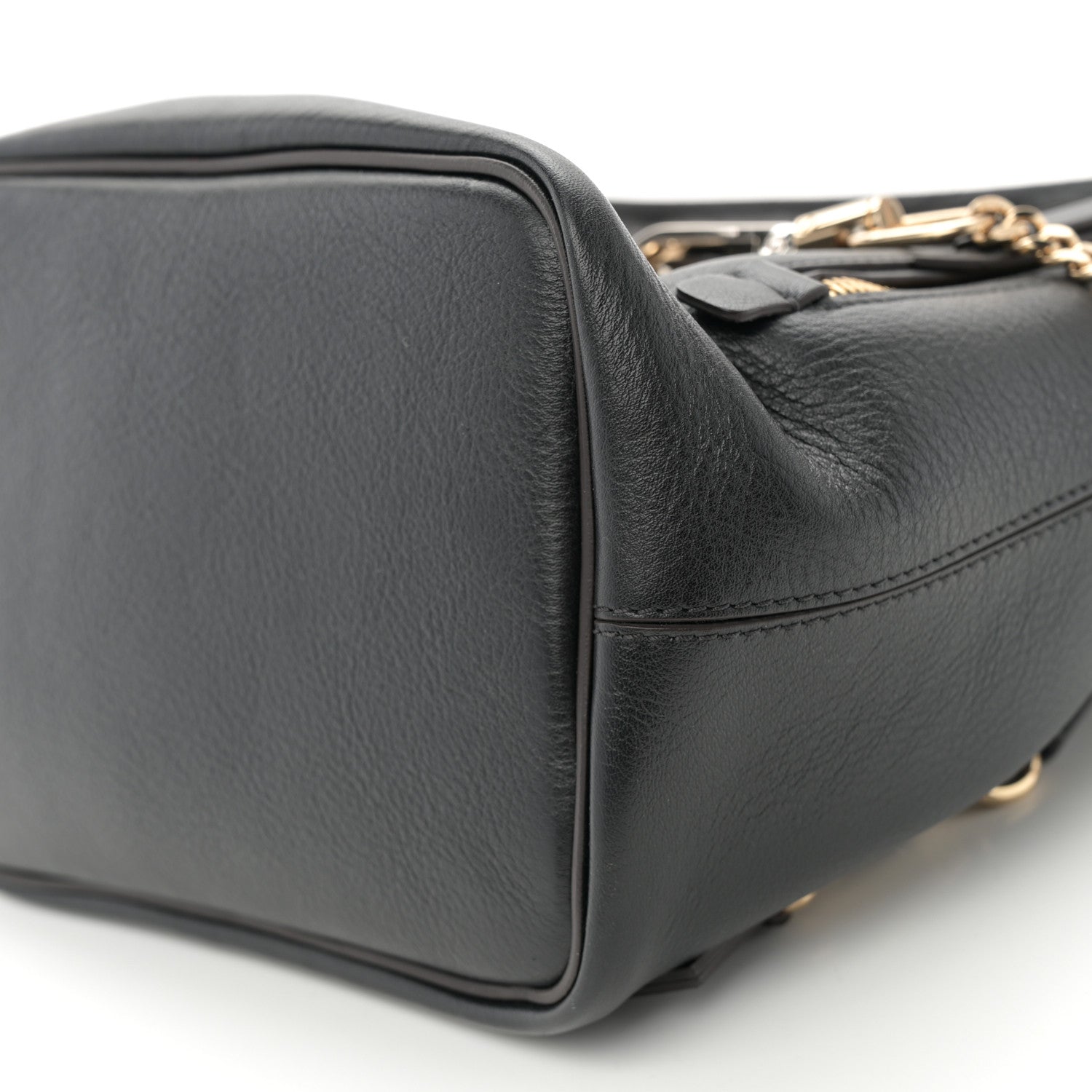 Chloe Suede Calfskin Small Faye Backpack Black 12 of 12