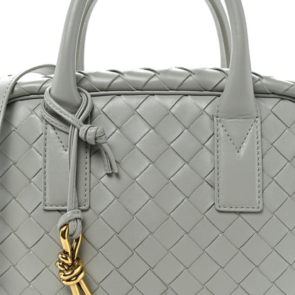 Bottega Veneta Lambskin Intrecciato Small Getaway Agate Grey 7 of 9