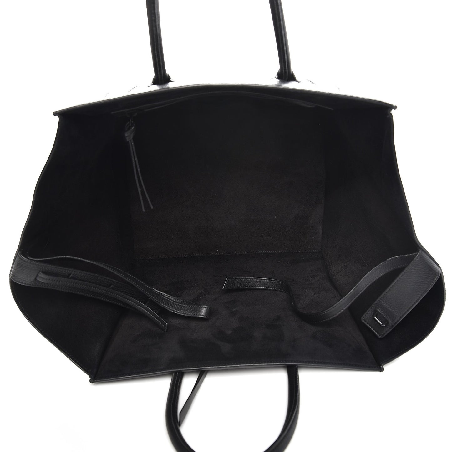 Supple Calfskin Medium Phantom Luggage Black
