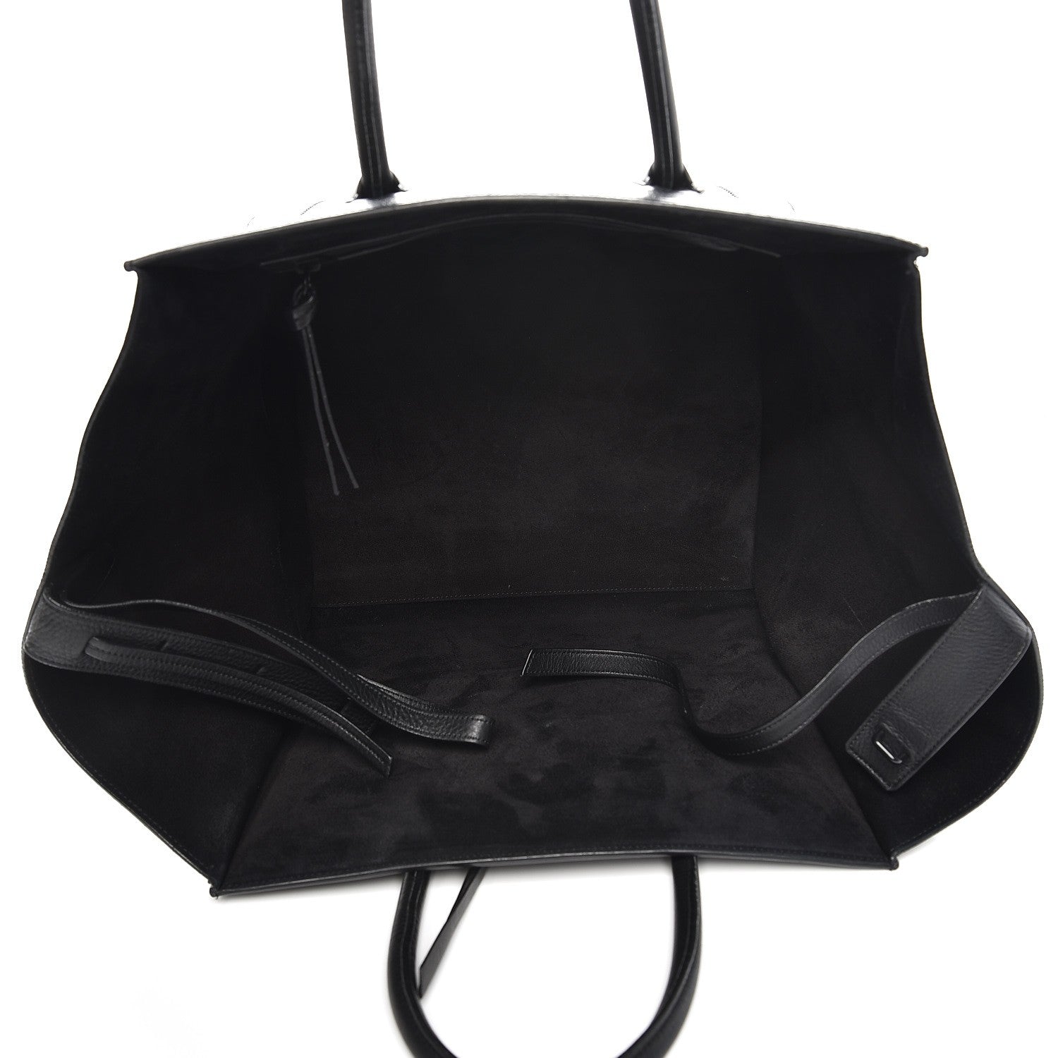Celine Supple Calfskin Medium Phantom Luggage Black 5 of 13
