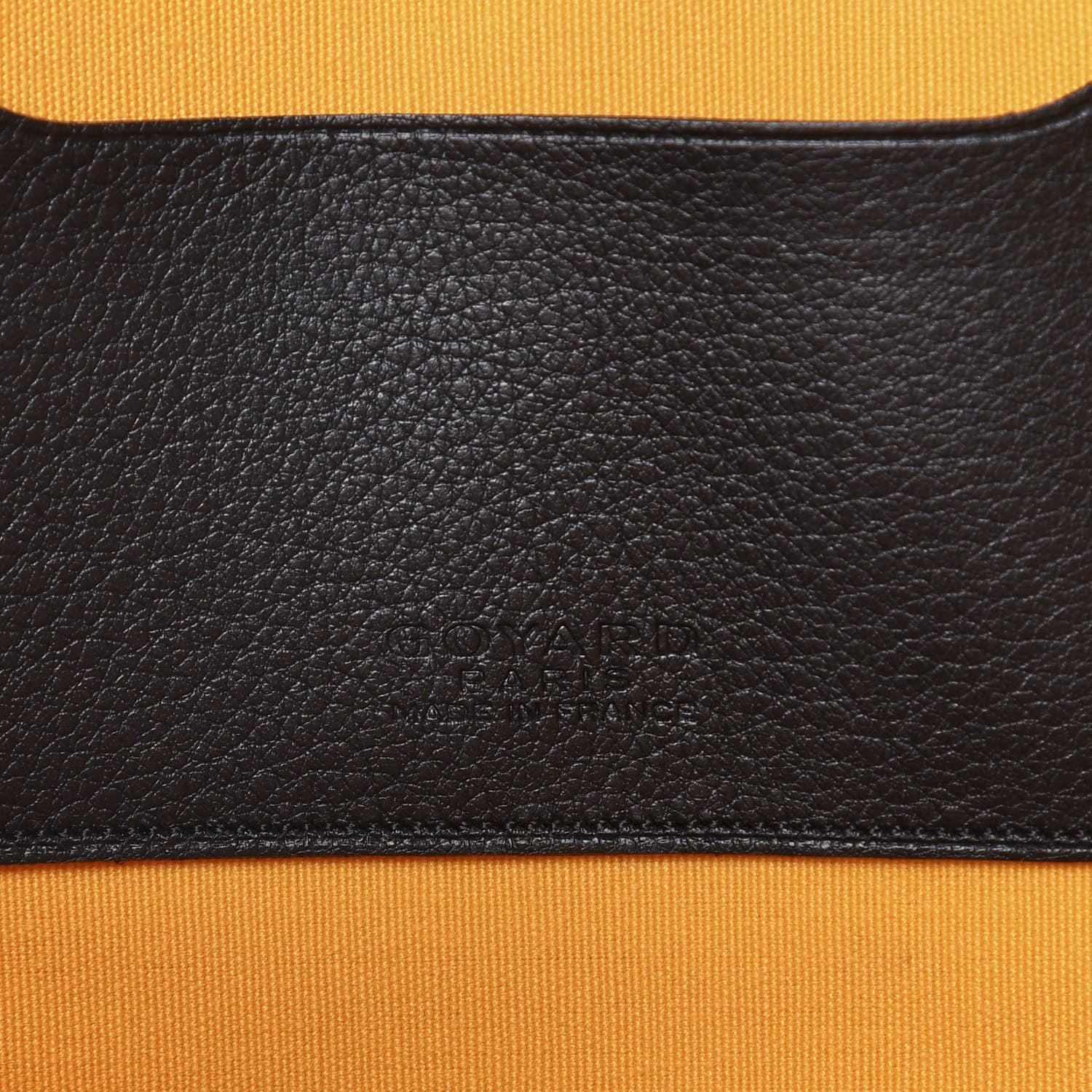 Goyard Goyardine Senat Pochette GM Black 6 of 7
